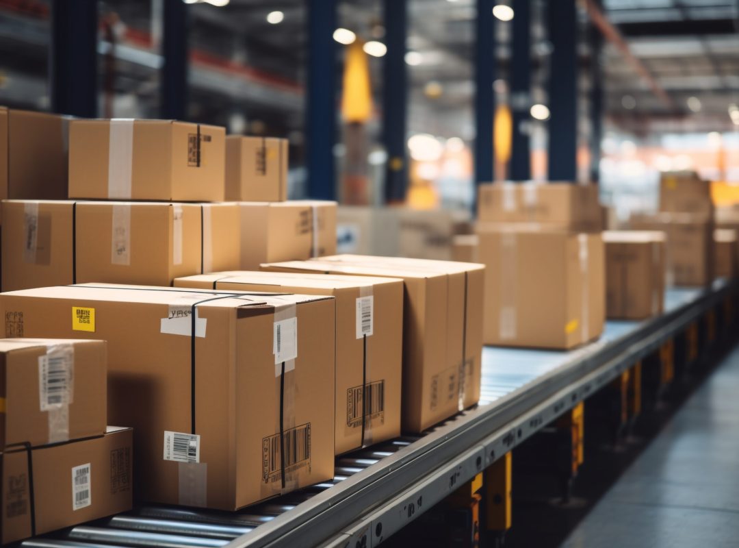 cardboard-boxes-conveyor-belt-warehouse cardboard-boxes-conveyor-belt-warehouse